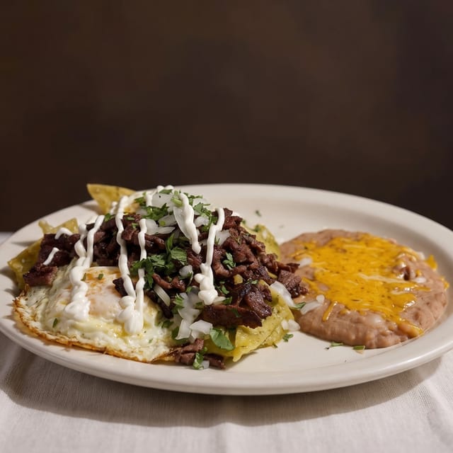 Chilaquiles Verdes Breakfast.